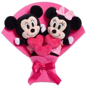 NWT. DISNEY Mickey and Minnie Mouse Plush Bouquet